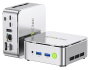 GMKtec G10 Mini PC AMD Ryzen 5 3500U 16GB RAM 512GB SSD Windows 11 Pro Plata