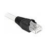 DeLOCK Alivio de tensión para conector RJ45, Negro, 20 unidades