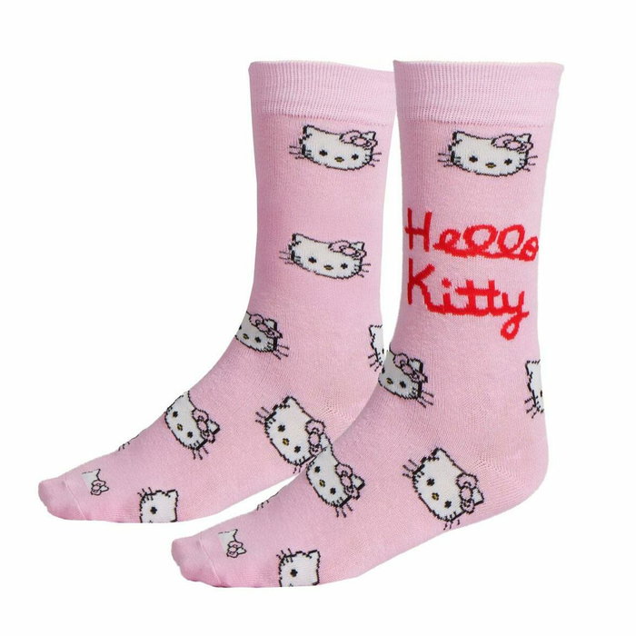 Cerdá Pack de 3 Calcetines Hello Kitty Talla 36-43 Multicolor Cerdá Pack de 3 Calcetines Hello Kitty Talla 36-43 Multicolor