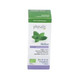 PHYSALIS Esencia de Melisa 10ml Bio Propiedades Relajantes