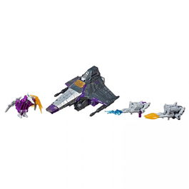 Hasbro Transformers War For Cybertron Figura Decepticon Phantomstrike Squadron 20cm Articulada Con Accesorios