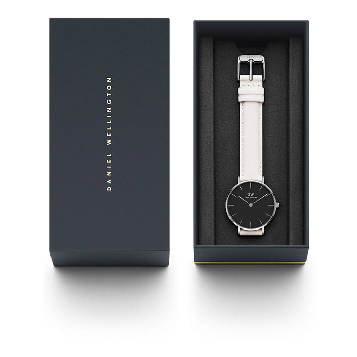 Daniel Wellington DW00100284 Petite con correa de cuero blanca Daniel Wellington DW00100284 Petite con correa de cuero blanca