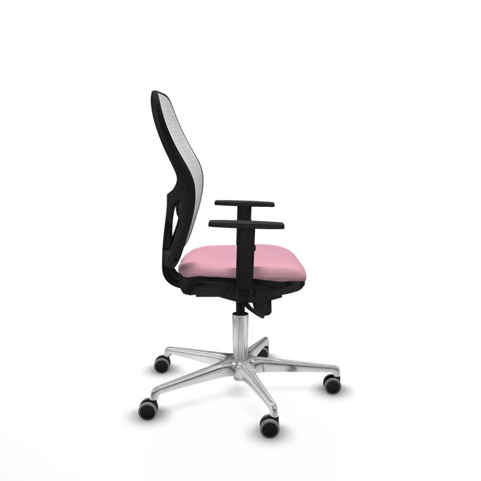 PIQUERAS Y CRESPO Silla de oficina Jorquera Rosa y Blanca PIQUERAS Y CRESPO Silla de oficina Jorquera Rosa y Blanca