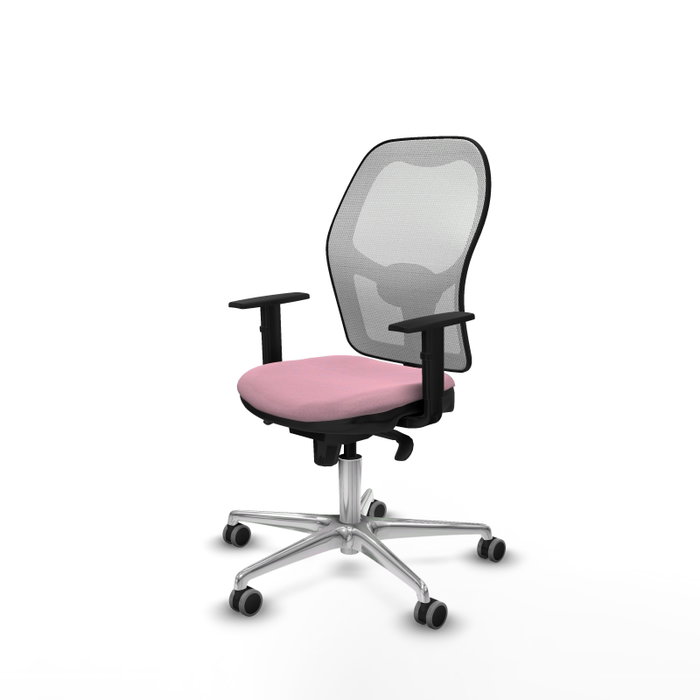 PIQUERAS Y CRESPO Silla de oficina Jorquera Rosa y Blanca PIQUERAS Y CRESPO Silla de oficina Jorquera Rosa y Blanca