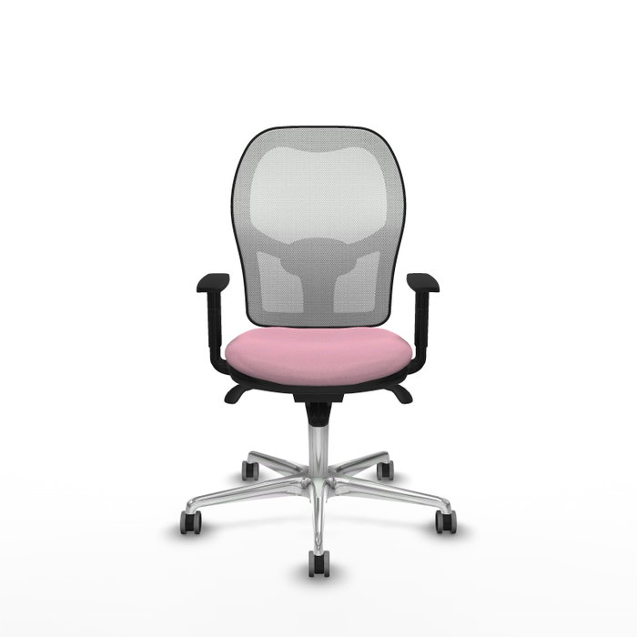 PIQUERAS Y CRESPO Silla de oficina Jorquera Rosa y Blanca PIQUERAS Y CRESPO Silla de oficina Jorquera Rosa y Blanca