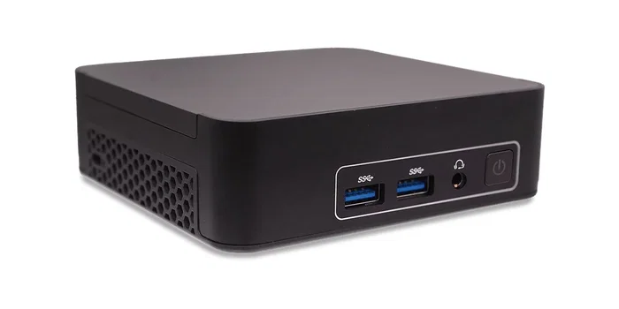 Aopen DEN5128 - Mini PC Negro, Procesador Intel, SSD 128 GB M.2, Memoria RAM 8 GB DDR4, Windows, HDMI 2.0