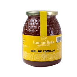 COMO UNA REINA Miel De Tomillo Tarro Cristal 1000 Grs