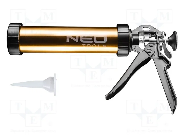 NEO TOOLS Pistola Dosificante de Aluminio y Acero para Siliconas NEO TOOLS Pistola Dosificante de Aluminio y Acero para Siliconas