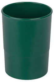 Porta Lapices Plastico Redondo Verde