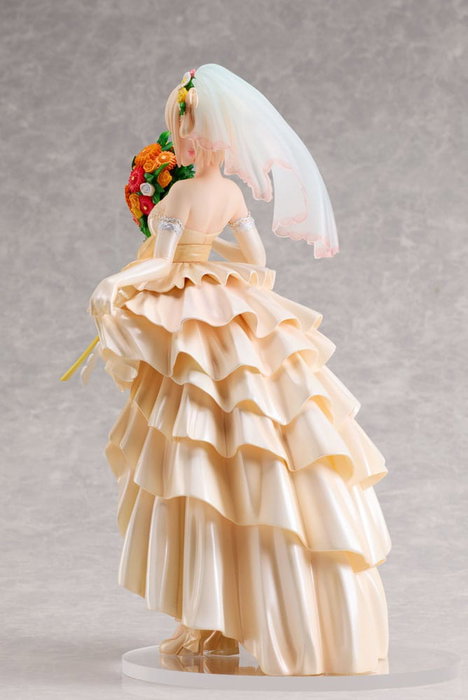 Lycoris Recoil Estatua PVC 1/7 Chisato Nishikigi Wedding dress Ver. 26 cm