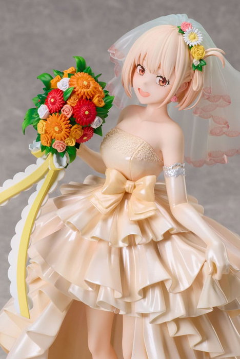 Lycoris Recoil Estatua PVC 1/7 Chisato Nishikigi Wedding dress Ver. 26 cm