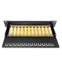 Digitus DN-91612S Patchpanel CAT 6 Clase E Apantallado 12 Puertos