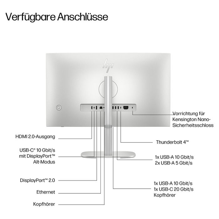 HP PC Todo-en-Uno EliteStudio 8 AIO G1i 27" CU7-265/16GB/512GB/Win 11 Pro WLAN