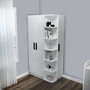 Hanah Home Armario Blanco 90x181.8x50 cm