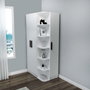 Hanah Home Armario Blanco 90x181.8x50 cm