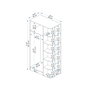 Hanah Home Armario Blanco 90x181.8x50 cm