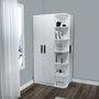 Hanah Home Armario Blanco 90x181.8x50 cm