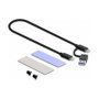 DeLOCK Carcasa Externa USB Tipo C para M.2 NVMe PCIe o SATA SSD
