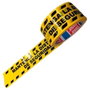 Tesa Cinta de Distanciamiento Social Adhesiva 33m x 50mm PVC Amarillo/Negro