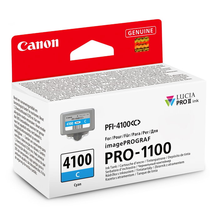 Canon PFI-4100C Cian Cartucho de Tinta 80ml