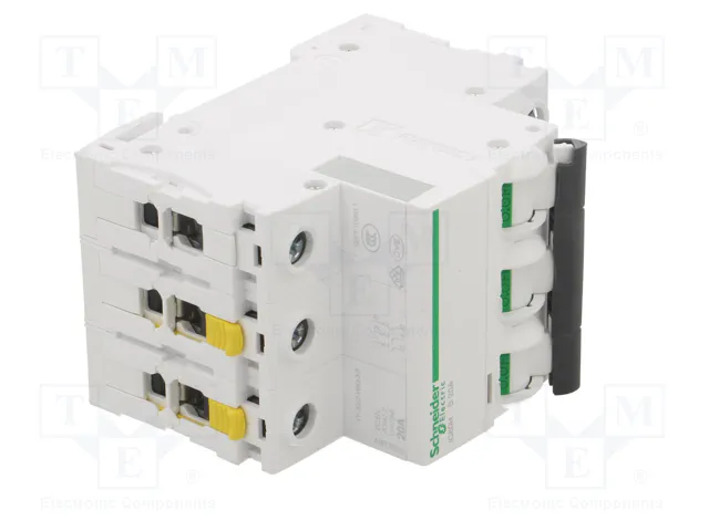 SCHNEIDER ELECTRIC Interruptor magnetotérmico iC60H 20A 3 polos B SCHNEIDER ELECTRIC Interruptor magnetotérmico iC60H 20A 3 polos B