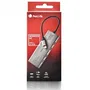 NGS Hub USB-C Wonder4-C 4 Puertos USB Tipo-C Gris Aluminio 5 Gbps