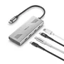 NGS WONDER4-C Hub USB-C 4 Puertos, Aluminio, 5 Gbps, Compatible con Mac/PC/Tablets