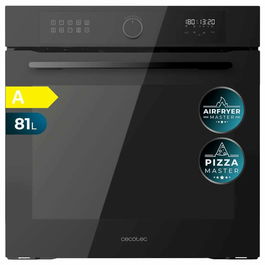 Horno Multifunción Cecotec Bolero Hexa AF316000 Glass Black 3400 W