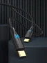 Vention TAUBH Cable USB 2.0 Tipo-C a Tipo-C Macho, 3A, 480 Mbit/s, Longitud 2 metros, Color Negro