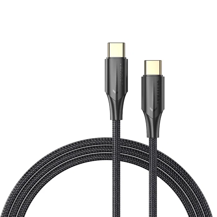 Vention Cable USB 2.0 Tipo-C a Tipo-C TAUBH 2m Negro 3A Vention Cable USB 2.0 Tipo-C a Tipo-C TAUBH 2m Negro 3A