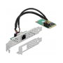 DeLOCK 95266 Mini PCIe Gigabit LAN RJ-45