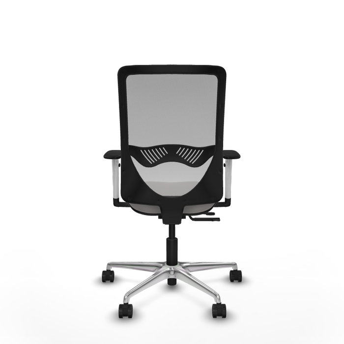 PIQUERAS Y CRESPO Silla de oficina Zulema con mecanismo Sincro/Traslack Blanco y Gris PIQUERAS Y CRESPO Silla de oficina Zulema con mecanismo Sincro/Traslack Blanco y Gris