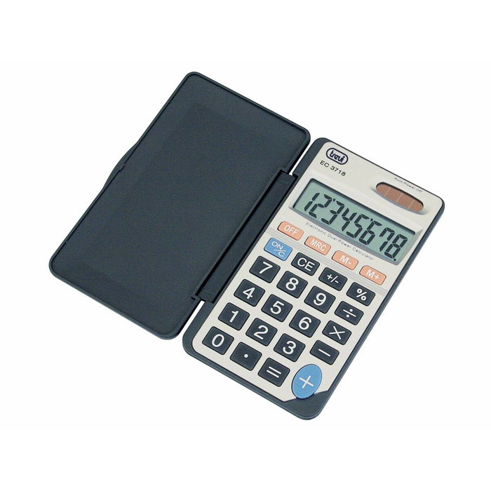 Trevi EC 3718 Calculadora Básica de Bolsillo Gris Trevi EC 3718 Calculadora Básica de Bolsillo Gris