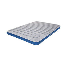 High Peak Colchón de aire Cross Beam Double 40045 (Azul, Gris claro)