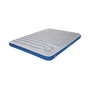 High Peak Colchón de aire Cross Beam Double 40045 (Azul, Gris claro)