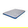High Peak Colchón de Aire Doble Cross Beam 40045, Rectángulo 1400 x 2100 mm para Interior y Exterior, Bomba Integrada, Azul/Gris Claro, Carga 250 kg