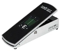 Ernieball VPJR Pedal de Volumen con Afinador Digital y Pantalla Táctil - Plateado