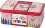 Faber Castell Set de 33 Rotuladores Connector Bailarina con Accesorios y Caja Metálica