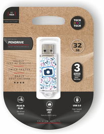 Memoria Usb 32Gb Tech-One-Tech Foto Dream 2.0 (Incluye Canon Lpi De 0.24 )