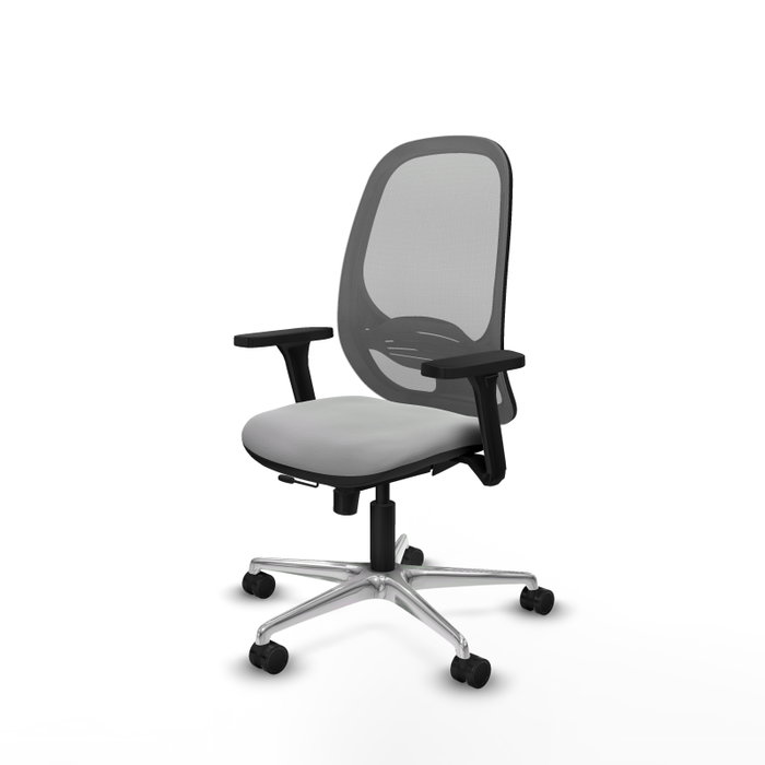 PIQUERAS Y CRESPO Silla de oficina Cilanco Gris con mecanismo Sincro/Traslack PIQUERAS Y CRESPO Silla de oficina Cilanco Gris con mecanismo Sincro/Traslack