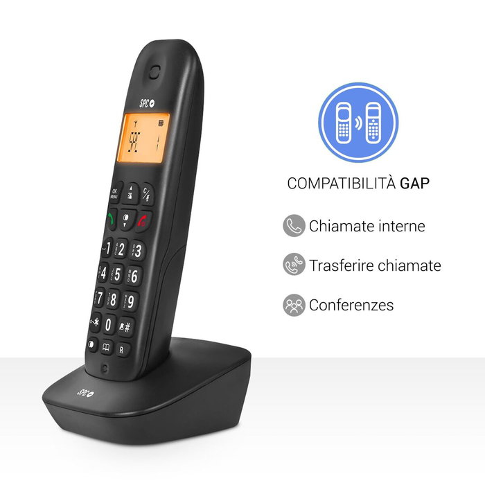 SPC 7300NS Teléfono Inalámbrico Air Negro SPC 7300NS Teléfono Inalámbrico Air Negro