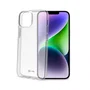 Celly Funda Gelskin TPU Antichoque Transparente para iPhone 14 Plus, Compatible con Pantalla de 6.7 Pulgadas, Protección contra Golpes, Arañazos y Suciedad