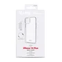 Celly Funda Gelskin TPU Antichoque Transparente para iPhone 14 Plus, Compatible con Pantalla de 6.7 Pulgadas, Protección contra Golpes, Arañazos y Suciedad