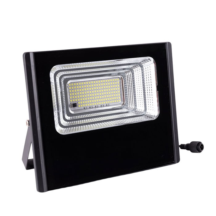 Proyector LED solar 45W 6500K con Panel y Control Remoto