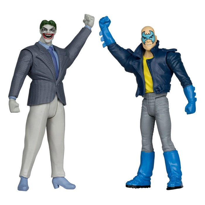 DC Direct Page Punchers Pack de 4 Figuras Batman & Son of Batman & Superman & Joker 7 cm