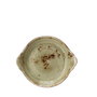 Steelite Craft Fuente Redonda Verde con Orejas 21.5 cm de Vitro Porcelana, Capacidad 78 cl
