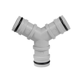 Cellfast Conector de 3 Vías 1" para Mangueras con Conectores Rápidos