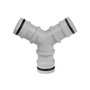 Cellfast Conector de 3 Vías 1" para Mangueras con Conectores Rápidos