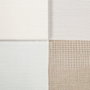 DKD Home Decor Cuadro Decorativo Marron Beige Cristal/Ps Abstracto 52.5 x 3.8 x 72.5 cm (4 Unidades)