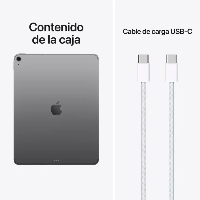 Apple iPad Air 13 pulgadas M4 Wi-Fi + Cellular 1TB Gris Espacial